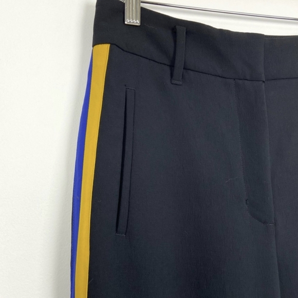 Wilfred Free Dress Pant with yellow and blue stripe cropped - Picture 5 of 8